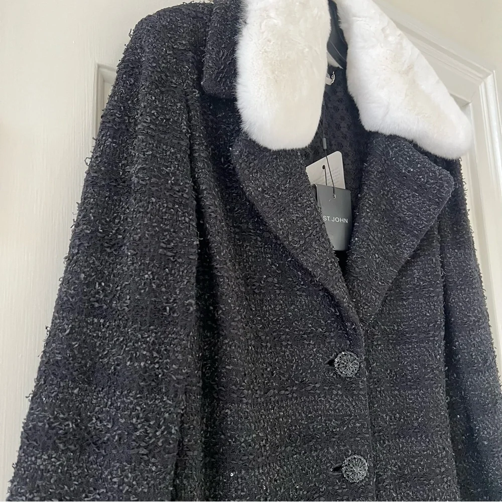 St. John Soft Jacket, Size 12 - Picture 8 of 11